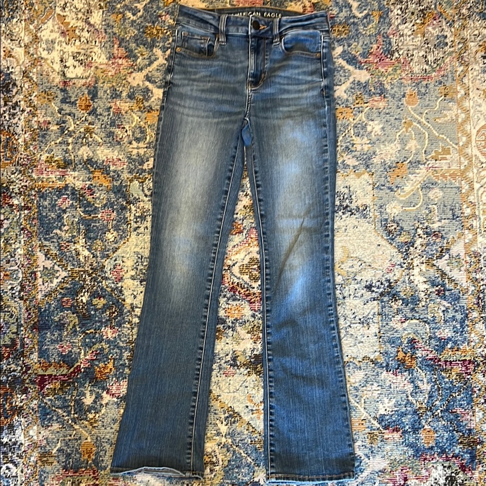 American Eagle high-rise skinny kick Jean